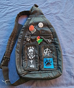 'punky fun' backpack