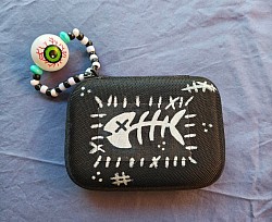 'something fishy' zipper case