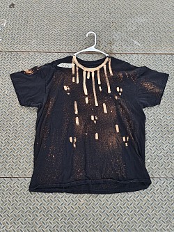 'Too Late' tank top crop