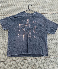 'seeing stars' tank top crop